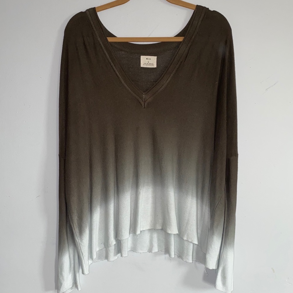 Ombré sweater shirt